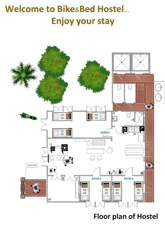 Bike&Bed Hostel Thakhek Luaran gambar